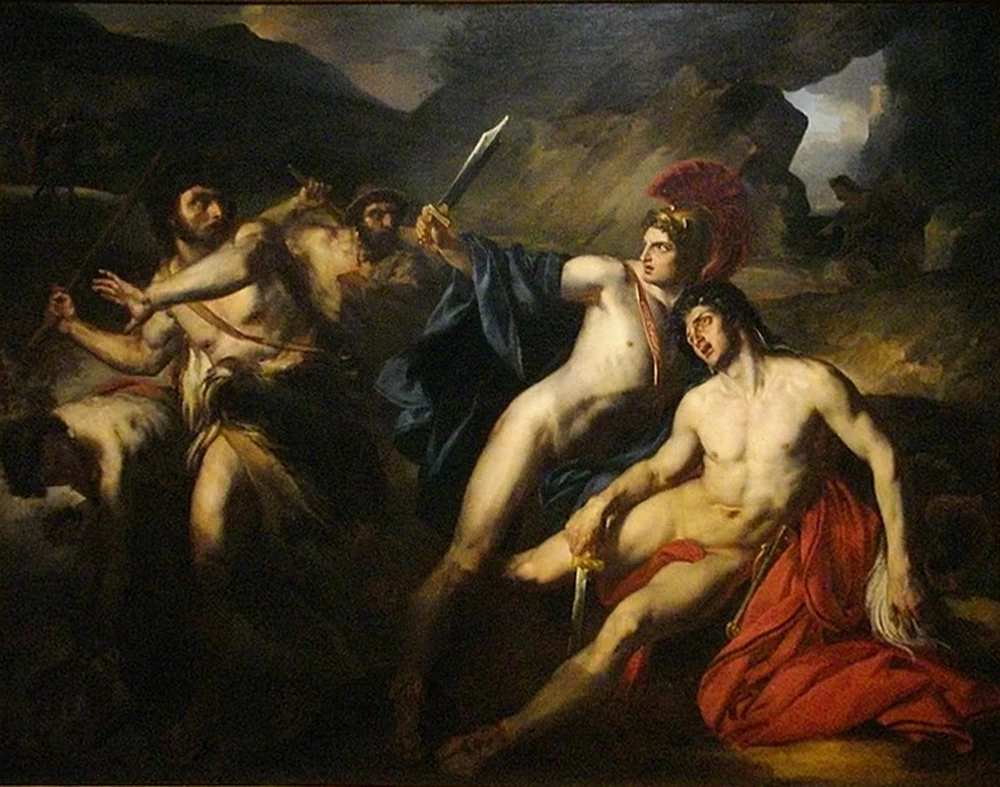 Pilade difende Oreste - Museo di Orleans